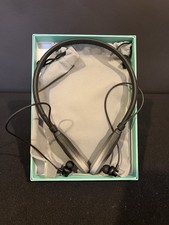 Neckband Bluetooth Headphones, 200H Extra Long Playtime Wireless Silver