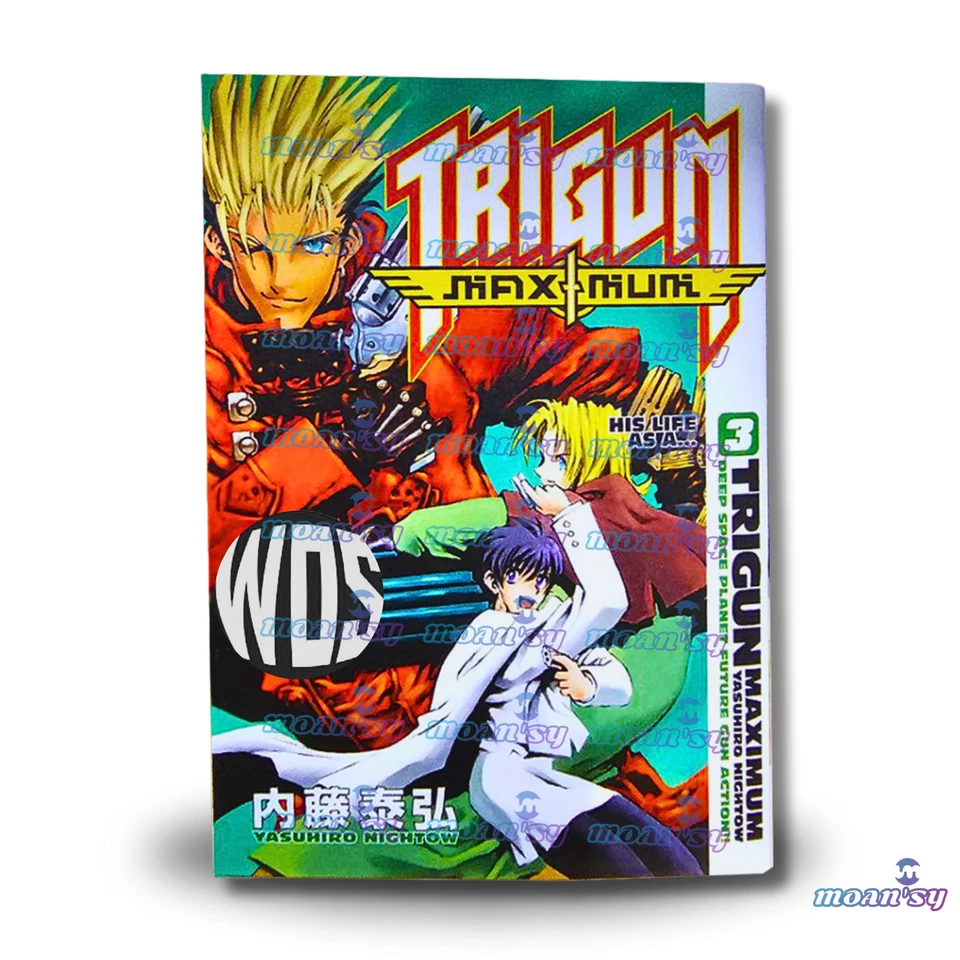 Trigun Maximum Vol 1-14 Manga Inglés Conjunto Completo Cómics Nuevo Yasuhiro Nightow Foto 4 de 4