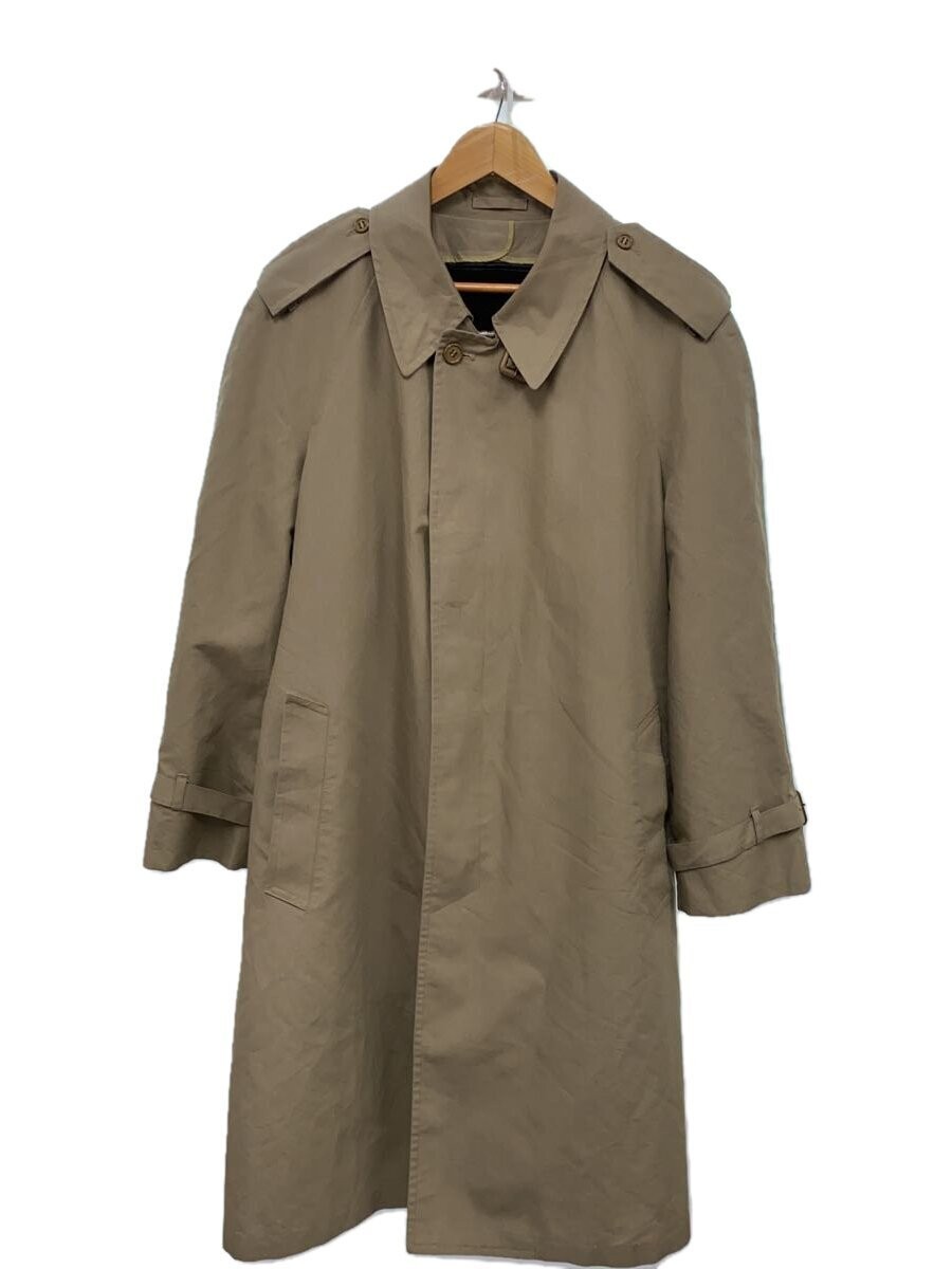London Fog Trench Coat/40/Polyester/Beg/Plain 50301