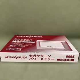 Sega Saturn Power Memory is a beautiful product Complete with instructions, etc.