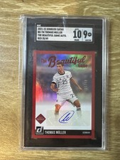 2021-22 Panini Donruss Camino a Qatar Thomas Miller El Hermoso Juego Rojo 35/49