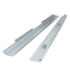 FOR 01-07 CHEVY SILVERADO GMC SIERRA CREW CAB PAIR OUTER SLIP-ON ROCKER PANEL