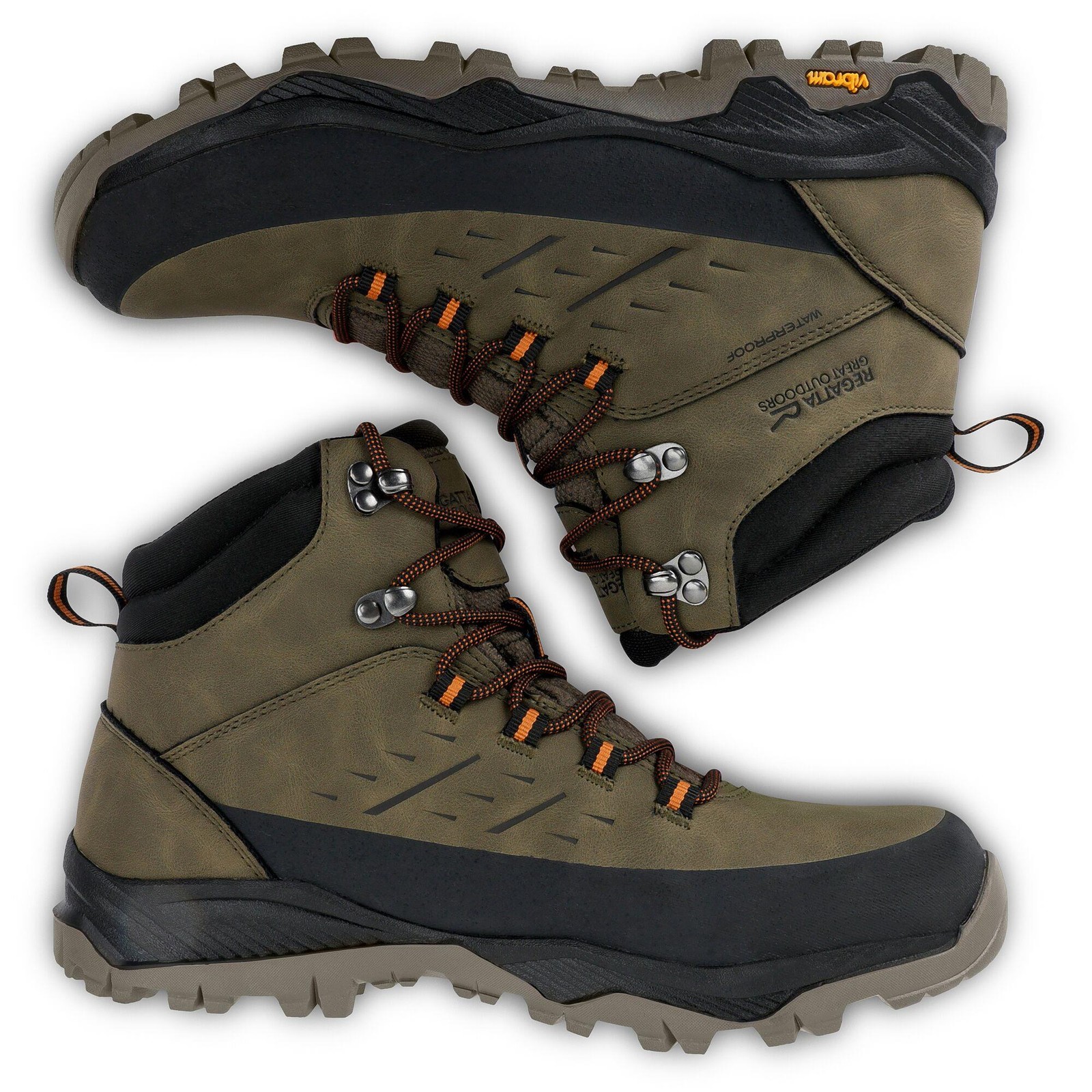 Regatta Mens Blake Walking Boots Hiking Waterproof Durable Comfort image 4