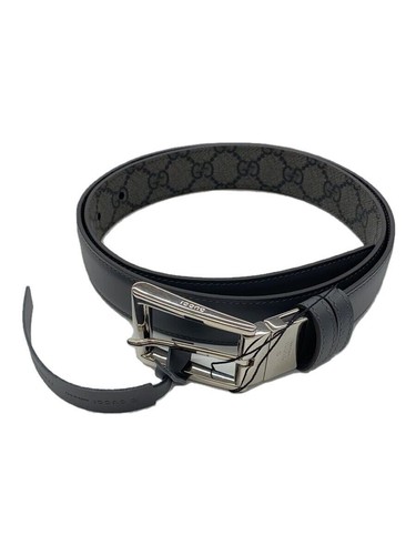 Gucci Belt Gray Mens 771105 Used