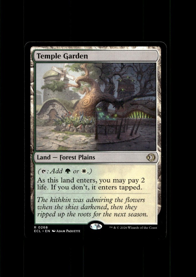 Lorwyn Eclipsed #268 Temple Garden