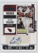 2023 Panini Contenders Rookie Ticket Elijah Higgins #286 Auto 14dq