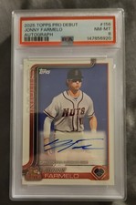 2025 Topps Pro Debut - Jonny Farmelo #PD-156 Autographs (AU, RC)
