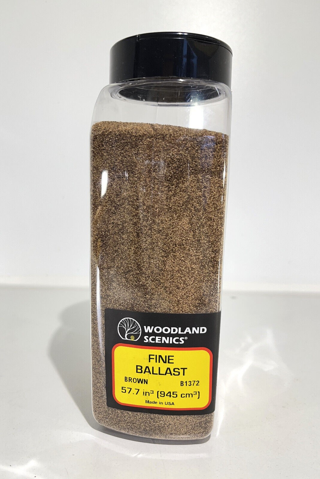 Woodland Scenics Fine Gravel Brown Content: 0.945l B1372