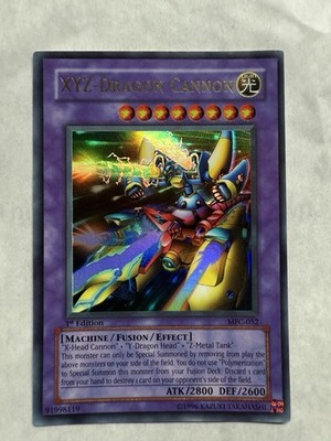 Yugioh - XYZ-Dragon Cannon MFC-052 - Ultra Rare - 1st Edition - HP