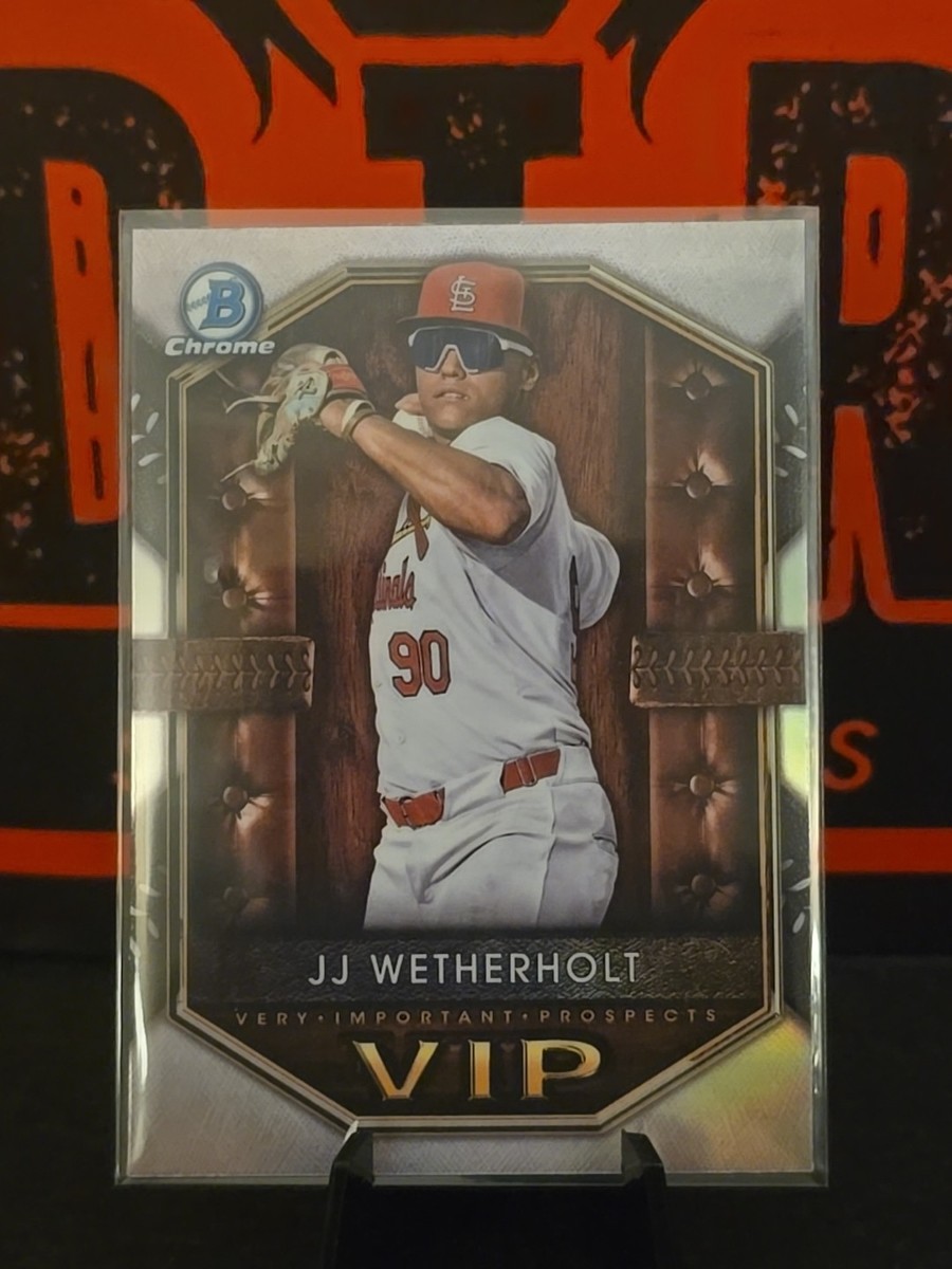 2025 Bowman Baseball #VIP-18 JJ Wetherholt VIP Very Important