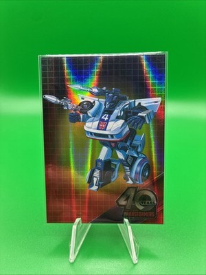 2026 Dynamite Transformers 40 Years Card #05  Jazz  Robot Mode Hasbro