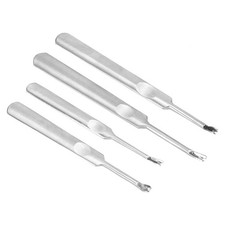 DIY Leather Craft Tools leather Groover 4 pcs leather Carving Tool leather