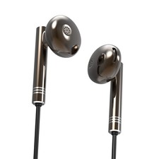 Wired Earbuds No Microphone Headphones with Long Cord Noise Cancelling in Ear...