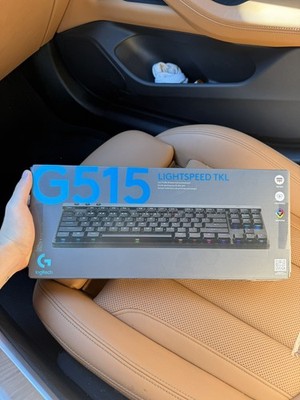 Logitech G515 Lightspeed TKL Black WIRELESS Gaming Keyboard - SAME DAY SHIP! NEW