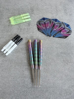 Red Dragon Peter Wright Snakebite 1 85% Tungsten Steeldarts 22g