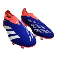 Adidas Predator Elite Laceless FG Men's Size 8 Lucid Blue Soccer Cleats IF6447