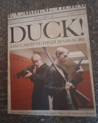 Duck! The Carbine High Massacre Horror Bluray W OOP Slipcover NEW Saturn's Core