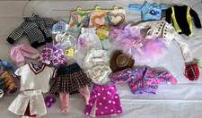 Mixed Lot Vintage Small Doll Clothes  Accessories