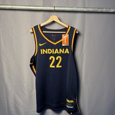 New Nike Caitlin Clark #22 Indiana Fever Jersey WNBA Explorer Victory Large 48