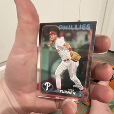 Topps Trea Turner Philadelphia Phillies 2024 Chrome #169 MLB Baseball Card