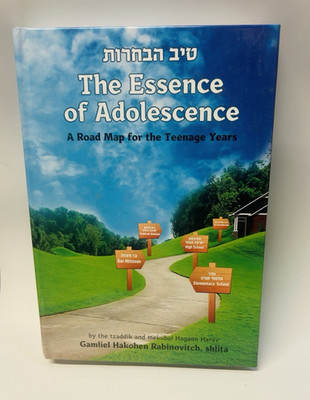 The Essence of Adolescence, Rabbi Gamliel Rabinovitch, Jewish, Parenting Sefer