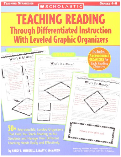 Scholastic 9780439795548 Graphic Organizers and Activities for Differentiate...