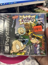 Playstation 1 Rugrats: Studio Tour 1999 Video Game New And Sealed PS1