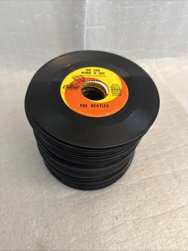 45 rpm Record Lot 74: Beatles Doors Hendrix Cream Beach Boys 60s Pop Rock Psych