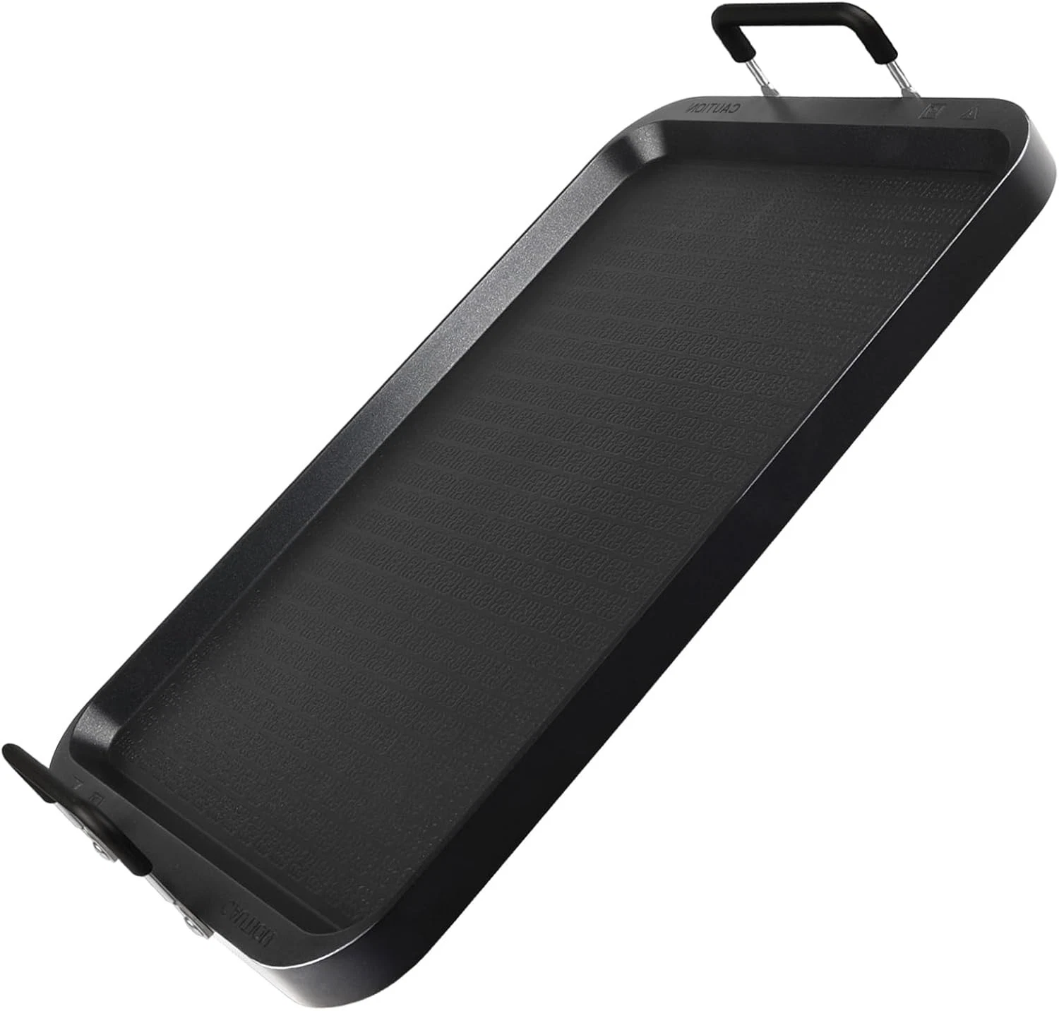 Non-Stick Aluminum Stove Top Flat Griddle Warp-Resistant Double Burner Griddle
