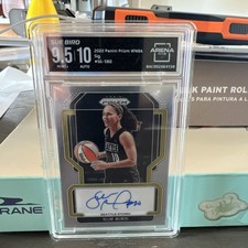 2022 Panini Prizm WNBA Signatures Sue Bird #SG-SBD Arena Club 9.5