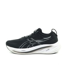 ASICS Damen GEL-Nimbus 25 Sneaker Schwarz Weiß Mesh ämpfung Laufschuh EU 40,5