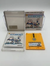 ICE HOCKEY Famicom Disk System FDS With Case & Manual US Seller FDS0109