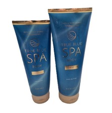 Bath Body Works True Blue Spa Moisturizing Shower Cream Body Cream