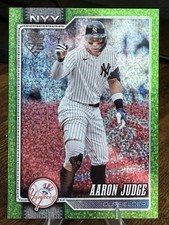 2026 Topps Series 1 Celebration Aaron Judge Lime Green Confetti SSP-RARE