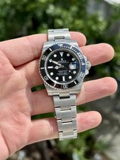 2016 Rolex Submariner 116610 Black 40mm w/ Rolex Warranty Card & Hang Tag