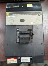    SQUARE D 400 AMP I-LINE CIRCUIT BREAKER 600 VAC 3 POLE LC36400