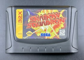 Shadow Squadron (Sega 32X, 1995) In Box with Manual