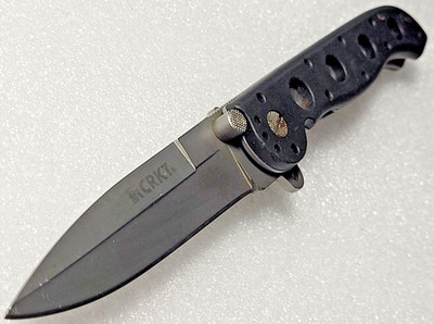CRKT M16-03Z Knife w/3.5'' Bead Blast Spear Point Blade & Zytel Scales, Ambi-Clip
