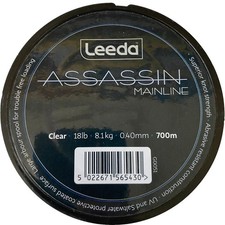 Leeda Assassin Mainline 18lb/0.40mm 800m Clear