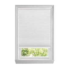 Shadow White Cordless Blackout Cellular Shades 37x48 in Window Blinds