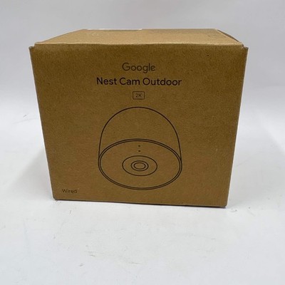New Google Nest Cam Outdoor (Wired 2nd Gen) Smart Doorbell Camera GPJ15
