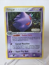 2006 Pokemon EX Legend Maker Gengar REVERSE Holo Foil Rare 5/92 Stamped on eBay