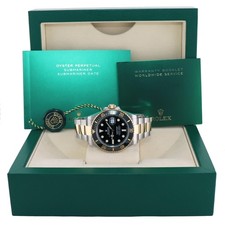 MINT 2024 Rolex Submariner 41mm Ceramic Black 126613LN Two Tone Yellow Gold Watc 6