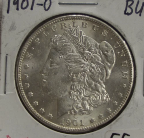 1901 O US Morgan Silver Dollar $1 Unc