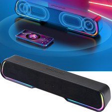 Surround Sound Bar 4 Speaker System Wireless Bluetooth Subwoofer TV Home Theater