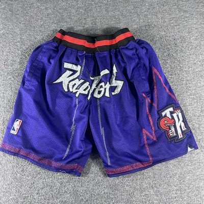 NBA Raptors Just Don Shorts - SIZE Small - 1998/1999 | eBay