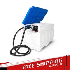 48 Gallon 12V 10GPM DEF Portable Tranfer Tank with Pump，Nozzle, Hose