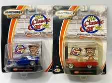 1:64 MATCHBOX : MY CLASSIC CAR PONTIAC GTO JUDGE & FORD THUNDERBIRD MINT ON CARD