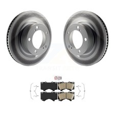 Transit Auto KGA-100922 Brake Disc and Pad Kit Front for Toyota Sequoia Tundra