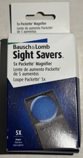 New Bausch  Lomb 81-31-33 5X Pocket Magnifier NIB Made In USA